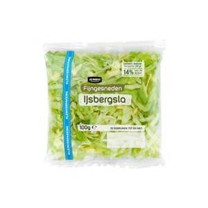 Jumbo IJsbergsla Fijngesneden 100 g - Kleinverpakking