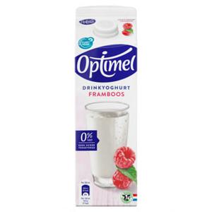 Optimel Drinkyoghurt framboos 0% vet 1 x 1L