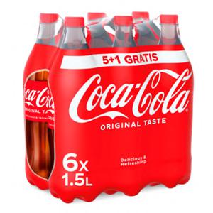 Coca-Cola PET 6 x 1, 5L