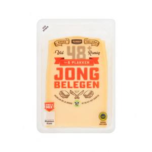 Jumbo Gouda Holland Jong Belegen Kaas 48+ Plakken 190g