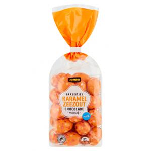 Jumbo Paaseitjes Karamel Zeezout Chocolade Massief Melk 200g