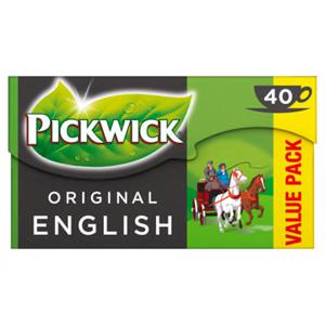 Pickwick English Zwarte Thee Voordeelpak 40 Stuks