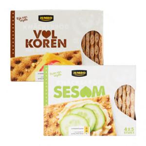 Jumbo Knäckebröd Volkoren & Sesam