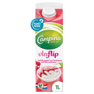 Campina vlaflip framboos 1L