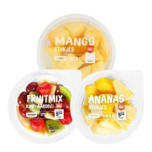 Jumbo Fruitmix Kiwi-Aardbei, Mangostukjes en Ananas Stukjes