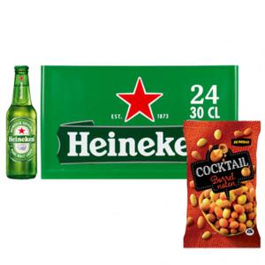 Heineken Krat en Borrelnoten