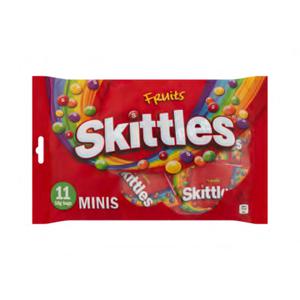 Skittles Fruits Mini's - 11 stuks - 198g