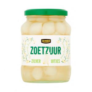 Jumbo Zilver Uitjes Zoetzuur 320g