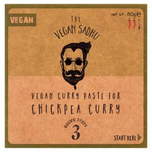 Sadhu Vegan Curry Paste Chickpea