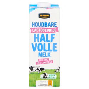 Jumbo Houdbare Lactosevrije Halfvolle Melk 1L