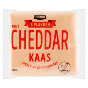 Jumbo Cheddar 8 Plakken 150g