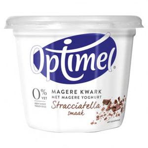 Optimel Magere kwark stracciatella smaak 1 x 500g