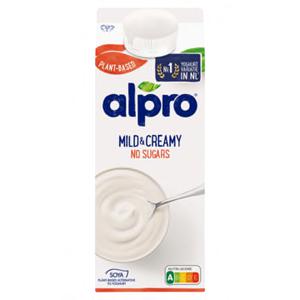 Alpro Mild & Creamy Plantaardige Variatie Op Yoghurt Naturel No Sugars 755g