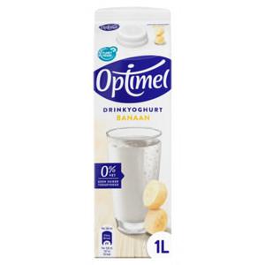 Optimel Drinkyoghurt banaan 0% vet 1 x 1L