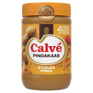 Calvé Pindakaas met Stukjes Noot 650g