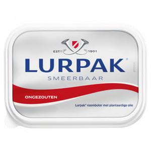 Lurpak Smeerbare Boter Ongezouten 250g