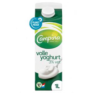 Campina Volle yoghurt 1L