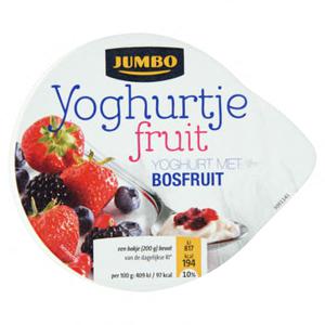 Jumbo Yoghurtje met Bosfruit 200g