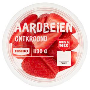 Jumbo Aardbeien Ontkroond 130g