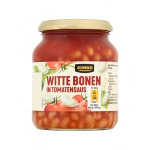 Jumbo Witte Bonen in Tomatensaus 340g