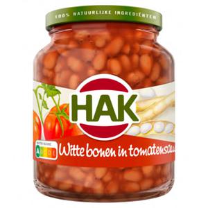 НАK Hak Witte Bonen in Tomatensaus 360g