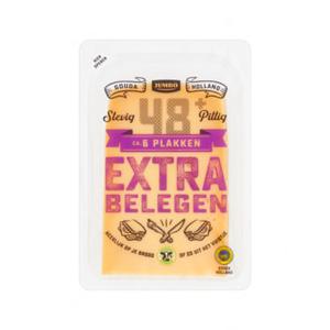 Jumbo Extra Belegen Kaas 48+ Plakken 190g