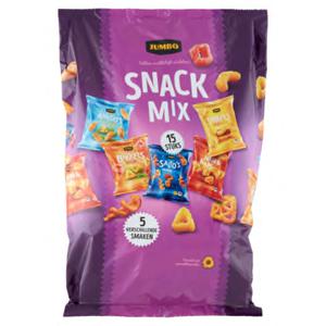 Jumbo Snack Mix Uitdeelzakjes 15 Stuks 291g