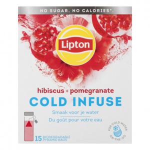 Lipton Cold infuse pomegranate & hibiscus