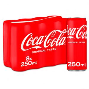 Coca-Cola Original Taste 8 x 250ml