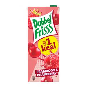 DubbelFrisss 1kcal Framboos Cranberry 1, 5L