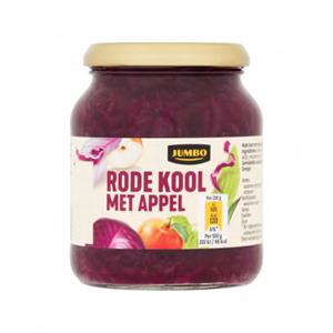 Jumbo Rode Kool met Appel 340g