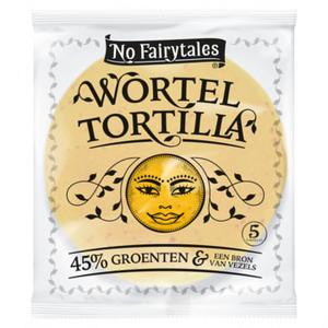 No Fairytales Wortel Tortilla 5 Stuks 200g