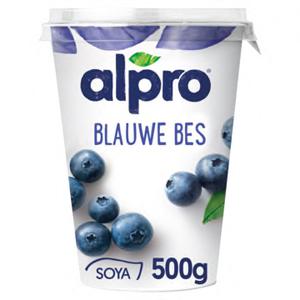 Alpro Plantaardige Variatie op Yoghurt Blauwe Bosbes 500g