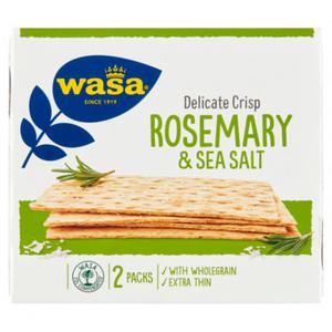 Wasa Delicate Crisp Rosemary & Sea Salt 190g