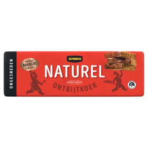 Jumbo Naturel Ontbijtkoek Ongesneden 475g