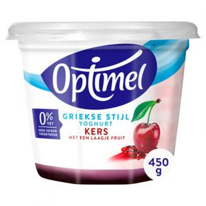 Optimel Yoghurt Griekse stijl kers 1 x 450g