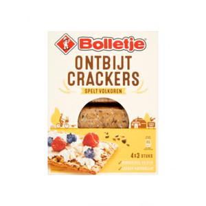 Bolletje Ontbijtcrackers Spelt Volkoren 4 x 3 Stuks 240g