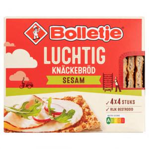 Bolletje Knäckebröd Sesam 4 x 4 Stuks 240g