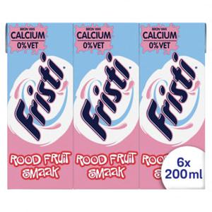 Fristi Rood Fruit 6 x 200ml