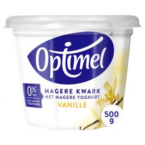 Optimel Magere kwark vanille 1 x 500g