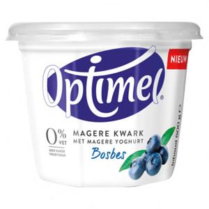 Optimel Magere kwark bosbes 0% vet 1 x 500g