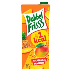 DubbelFrisss 1kcal Ananas & Mango 1, 5L