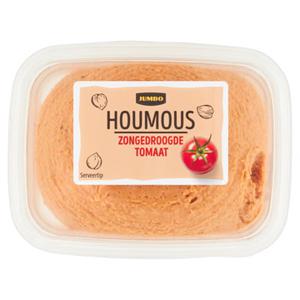 Jumbo Houmous Zongedroogde Tomaat 200g