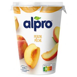 Alpro Plantaardige Variatie op Yoghurt Perzik 500g