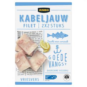 Jumbo Kabeljauwfilet 4 Stuks 400g