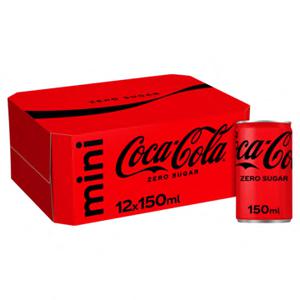 Coca-Cola Zero Sugar Mini 12 x 150ml