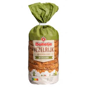 BOLLETJE Beschuit Vezelrijk Meerzaden 10 Stuks