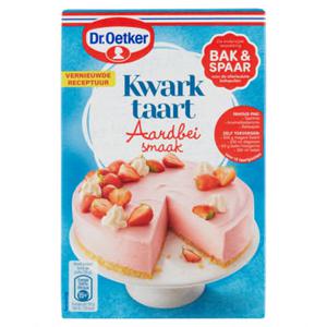 Dr. Oetker Kwarktaart Aardbei Smaak 440g