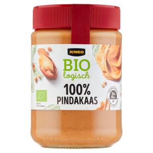 Jumbo 100% Pindakaas Biologisch 350g