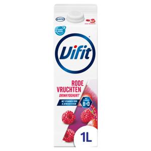 Vifit Drinkyoghurt Rode Vruchten 1L